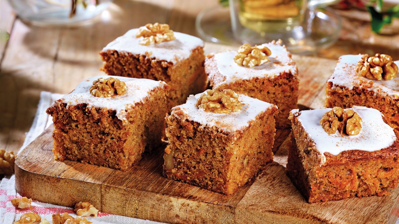 Bizcocho de zanahoria y nueces esponjoso la receta perfecta para un